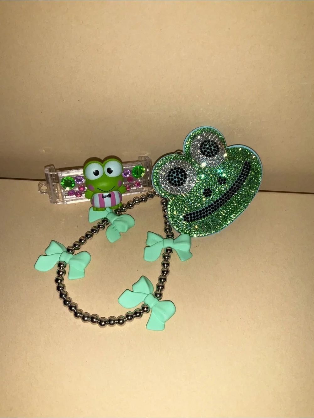 🐸Kerrope sparkling inspired custom cellphone holder